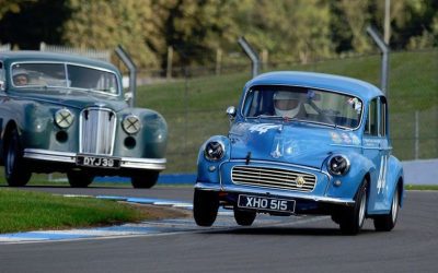 Morris Minor “Bluebell” racing car