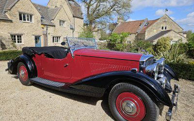 Bentley 4 1/4 litre Van den Plas Open Tourer