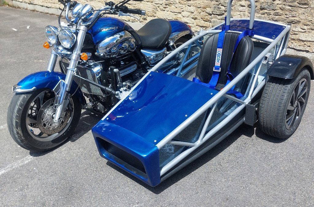Triumph Rocket 3 with sidecar