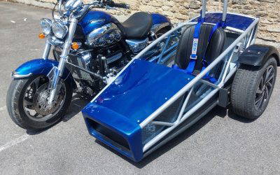 Triumph Rocket 3 with sidecar
